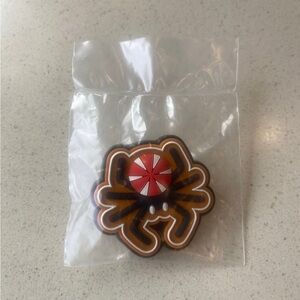 Sinister Sweets Goth Gingerbread Scented Enamel Pin Spider (READ DESC)